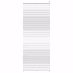 vidaXL Tenda plissè 80x200cm bianca - Vista aggiuntiva 2