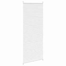 vidaXL Tenda plissè 80x200cm bianca - Vista aggiuntiva 3