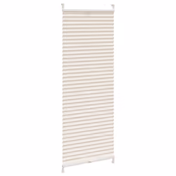 vidaXL Tenda plissè 60x100cm Crema - Vista aggiuntiva 3