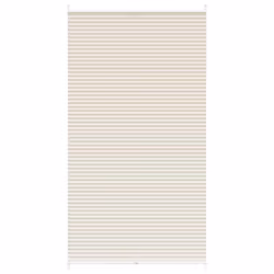 vidaXL Tenda plissè 100x200cm Crema - Vista aggiuntiva 2