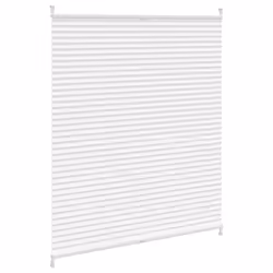 vidaXL Tenda plissè 110x150cm bianca - Vista aggiuntiva 3