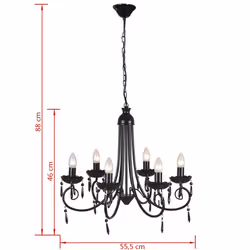 VidaXL 240689 lampada a sospensione - Vista aggiuntiva 5