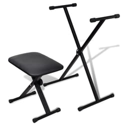 Set con Postazione Regolabile per Tastiera e Seggiolino cod mxl 97110