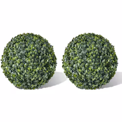 Questo set di sfere di bosso, che include 2 pezzi con un diametro di 35 cm, è perfetto sia per uso interno che all'aperto. Po ...