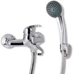Rubinetto Miscelatore per Bagno e Doccia Cromo Vidaxl 31561