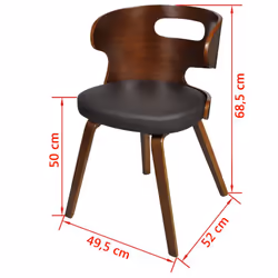 VidaXL 270041 sedia da ristorante e da sala da pranzo - Vista aggiuntiva 6