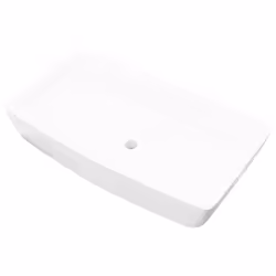 vidaXL Lavello Bianco in Ceramica di Lusso Rettangolare 71 x 39 cm - Vista aggiuntiva 2