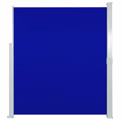 vidaXL Tendalino Laterale per Patio Terrazzo 160 x 300 cm Blu - Vista aggiuntiva 2