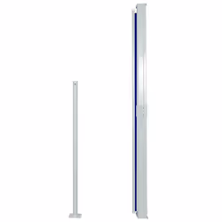 vidaXL Tendalino Laterale per Patio Terrazzo 160 x 300 cm Blu - Vista aggiuntiva 3