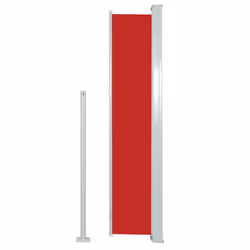 vidaXL Tendalino Laterale per Patio Terrazzo 160 x 300 cm Rosso - Vista aggiuntiva 3