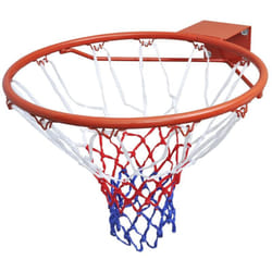 Vidaxl - Set Canestro da Basket con Rete Arancione 45 cm