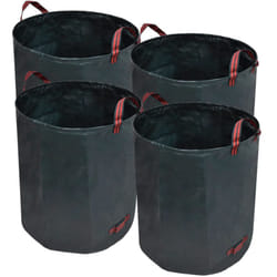 Vidaxl - Sacco da giardino per rifiuti verde scuro 4 pezzi 272 l 150 g/sqm
