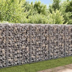 Gabbione con Coperchio in Filo Zincato Gabbione Stabile varie dimensioni dimensioni : 100x30x30 cm