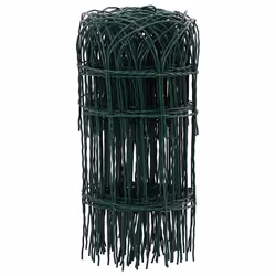 vidaXL Recinzione per Giardino in Ferro Verniciato a Polvere 25x0,4 m - Vista aggiuntiva 2