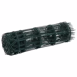 vidaXL Recinzione per Giardino in Ferro Verniciato a Polvere 10x0,65 m - Vista aggiuntiva 3