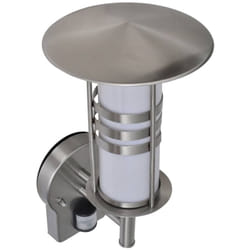 Lampada da parete in acciaio inossidabile forma pagoda con sensore Vidaxl 373195