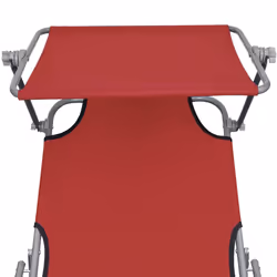 VidaXL 41198 sedia da esterno Salone Seduta imbottita Poliestere Rosso - Vista aggiuntiva 4