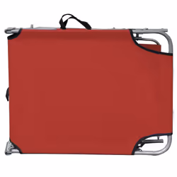 VidaXL 41198 sedia da esterno Salone Seduta imbottita Poliestere Rosso - Vista aggiuntiva 6