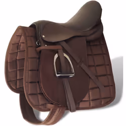 Questo set sella, una coperta per sella, staffe, una cinghia di staffa ed una sottopancia, è stato pensato per metterti nella ...