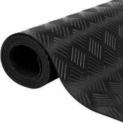 Vidaxl - Tappetino Antiscivolo in Gomma a Lamiere Striate dimensioni : 5 x 1 mt