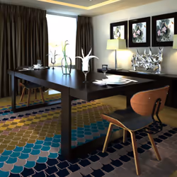 Questo set di sedie da pranzo, che include 2 pezzi, attirerà l'attenzione in qualsiasi ambiente. Con un design semplice e pul ...