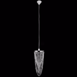 vidaXL Lampadario Sospeso 22 x 58 cm - Vista aggiuntiva 3