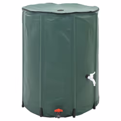 vidaXL Serbatoio per acqua della pioggia pieghevole 500 L - Vista aggiuntiva 3