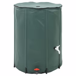 vidaXL Serbatoio per acqua della pioggia pieghevole 250 L - Vista aggiuntiva 3