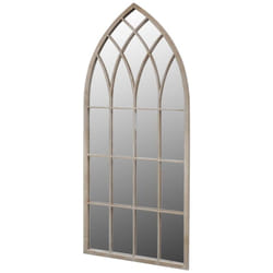 Vidaxl - Specchio Giardino Rustico con Arcata Interni Esterni vari dimensioni dimensioni : 50 x 115 cm
