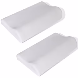 vidaXL Set 2 pz Cuscino ortopedico per il collo di schiuma con memoria - Vista aggiuntiva 2