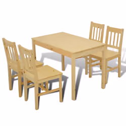 VidaXL 241220 set di mobili per cucina e sala da pranzo Rettangolare - Vista aggiuntiva 5