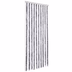 Zanzariera Grigio e Bianco 90x220 cm Cinigliacod mxl 120968 - Vista aggiuntiva 2