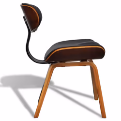 vidaXL Sedie da Pranzo 6 pz in Legno Piegato e Similpelle - Vista aggiuntiva 3