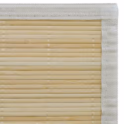 VidaXL 241335 tappeto Interno Rettangolo Bamboo, PVC, Poliestere, Polipropilene (PP) Bamboo - Vista aggiuntiva 6