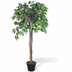 Questo ficus artificiale alto di 110 cm sarà la scelta perfetta per decorare il soggiorno o l'ufficio. Questa pianta artifici ...