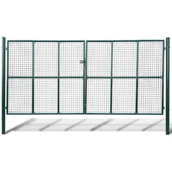 Vidaxl - Cancello in Rete per Giardino 415 x 225 cm / 400 x 175 cm