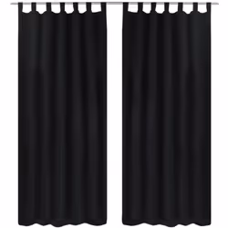 Queste tende in micro raso saranno perfette per il tuo soggiorno, per la camera da letto, ufficio ecc. Ti offriranno intimità ...