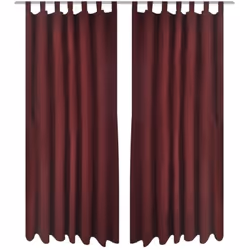 Queste tende in micro raso saranno perfette per il tuo soggiorno, per la camera da letto, ufficio ecc. Ti offriranno intimità ...