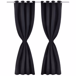 Tenda Termica Oscurante Foderata Nera Blackout 135 x 245 cm 2 pzcod mxl 82956 - Vista aggiuntiva 2