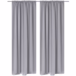Queste tende eleganti saranno perfette per il tuo soggiorno, per la camera da letto, ufficio ecc. Ti offriranno intimità e bl ...