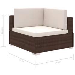 VidaXL 41262 set mobili da esterno - Vista aggiuntiva 7