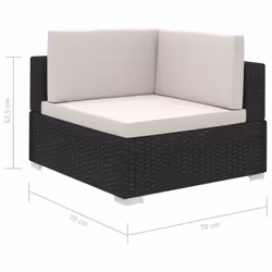 VidaXL 41263 set mobili da esterno - Vista aggiuntiva 7