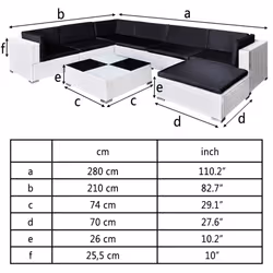 VidaXL 41265 set mobili da esterno - Vista aggiuntiva 7