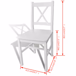 VidaXL 241510 sedia da ristorante e da sala da pranzo - Vista aggiuntiva 5