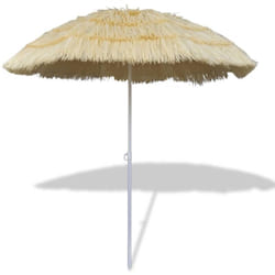 Ombrellone da spiaggia inclinabile stile Hawaii Vidaxl 8479