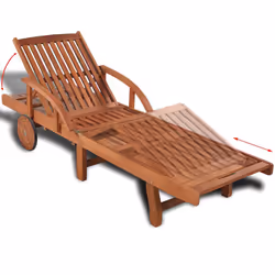 VidaXL 41446 sedia da esterno Salone Seduta imbottita Legno di acacia - Vista aggiuntiva 3