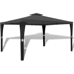 Gazebo con Tetto 3x4 m Grigio Scuro vidaXL 8814
