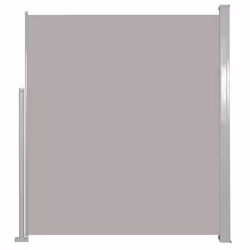 vidaXL Tenda da Sole Laterale Retrattile 160 x 300 cm Grigio - Vista aggiuntiva 2