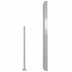 vidaXL Tenda da Sole Laterale Retrattile 160 x 300 cm Grigio - Vista aggiuntiva 3