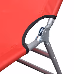 VidaXL 41479 sedia da esterno Salone Seduta imbottita Poliestere Rosso - Vista aggiuntiva 4